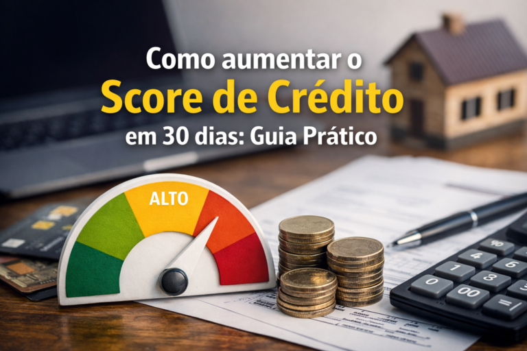 Como aumentar o Score de Crédito em 30 dias: Guia Prático.