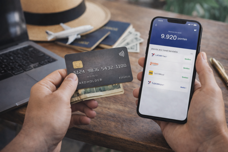 Como usar o cartão de crédito para gerar milhas aéreas e viajar de graça.