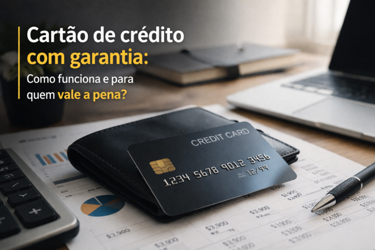 Cartão de crédito com garantia: Como funciona e para quem vale a pena?
