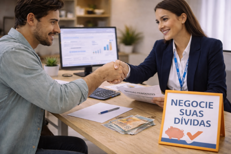 Como negociar dívidas antigas diretamente com os bancos.